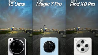 Xiaomi 15 Ultra vs Honor Magic 7 Pro vs Oppo Find X8 Pro | Ultimate Camera Test