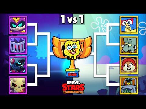 SACARY TALES vs SPONGEBOB | Brawl Stars Tournament