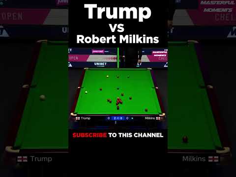 Judd Trump vs Robert Milkins - British Open Snooker 2024 - R1 (Full Match) Highlights #shorts #wst