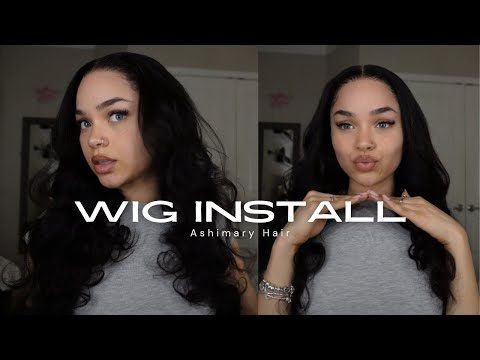 INSTALLING THIS PUT ON & GO 24" LACE WIG || FT. ASHIMARY HAIR