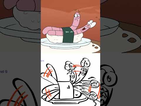 WORMS: A Mole's Lunch | Side by Side (Animation Meme) #boyanddragon #shorts