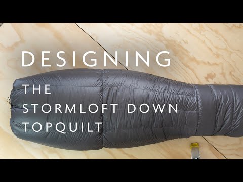 Designing the StormLoft Down Topquilt