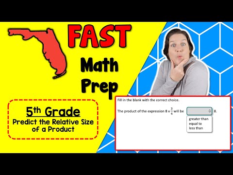 5th GRADE | Florida FAST Math Test Prep FREEBIE | MA.5.FR.2.3