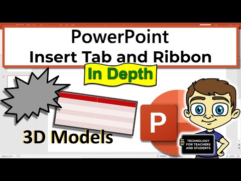 The PowerPoint Insert Tab and Ribbon In Depth