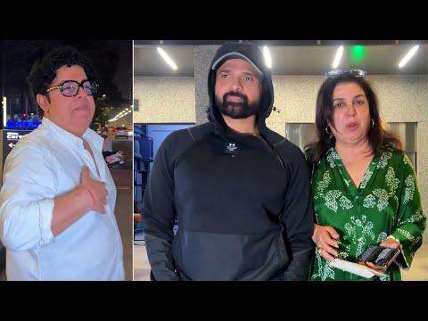 Himesh Reshammiya And Farah Khan Spotted At Santacruz | MS shorts