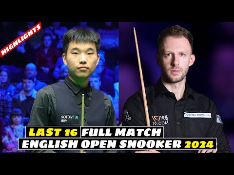 Judd Trump vs Fan Zhengyi - English Open Snooker 2024 - Last 16 Live (Full Match) Highlights