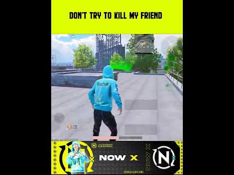 DON'T TRY TO KILL MY FRIEND #nowarox #nowx #bgmi #shorts #pubgmobile