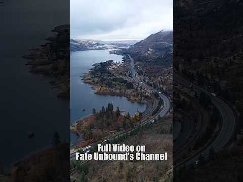 Columbia Canyon Overlook - Escaping Pacific Cyclones - RV Life #columbiarivergorge #rvlife #travel