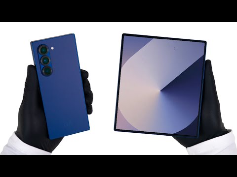 Unboxing The Samsung Galaxy Z Fold 6 - ASMR