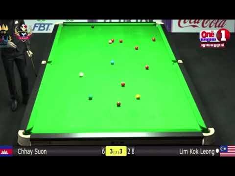 Sea game snooker ( Part 3 last frame) Cambodia vs Malaysia