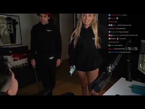 David Dobrik jokes about having s*x with Corinna in Aircool's room