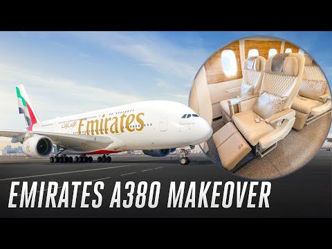 Our A380 gets a Makeover | Emirates