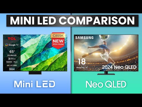 MINI LED TV Comparison - TCL C855K vs Samsung QN95D