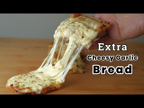 Extra Cheesy Garlic Bread! Forget Plain Garlic Bread–This Cheesy Version is Next Level @Theapron41