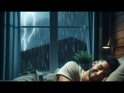 Rain sounds for sleeping |ASMR | thunderstorm sounds 13.50minute