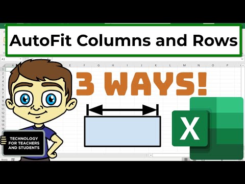 3 Ways to AutoFit all Columns and Rows in Excel