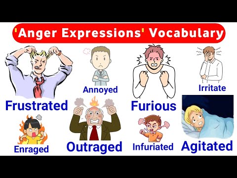 Anger Expressions : english vocabulary | Vocabulary with Pictures | listen and practice