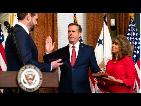 Vice President JD Vance Swears In John Ratcliffe as Director of the CIA