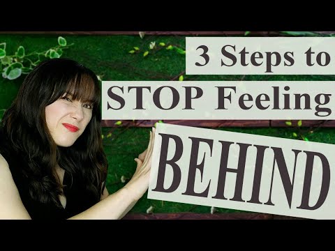 3 Steps to STOP Feeling Behind in Your Career