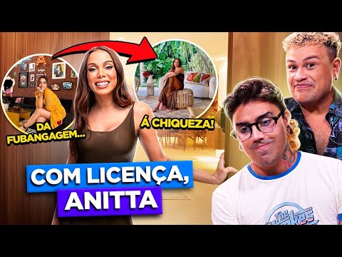 ANALISANDO A NOVA CASA RICA DA ANITTA DE 1,5 MIL METROS | Diva Depressão