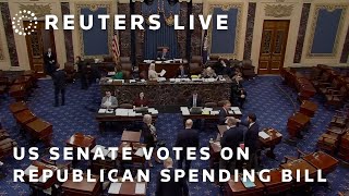 LIVE: US Senate votes on Republican spending bill