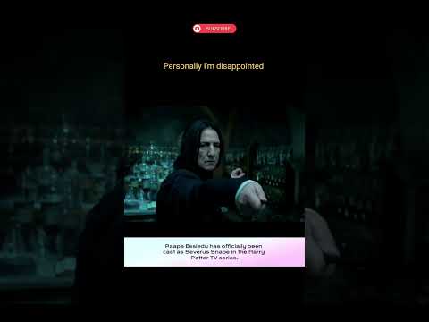 professor Severus Snape Recast!! #professorsnape #severussnape #harrypotter #harrypotterseries #hbo