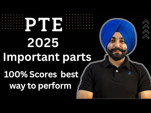 PTE 2025 feb most important parts, how to get 7 each bands ( Gurwinder Sir )