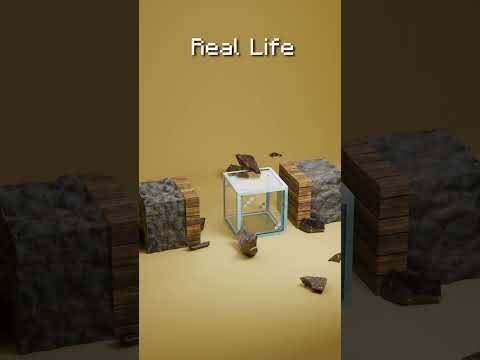 Minecraft vs Real Life 3D Simulations: Part 5 🔥🔥🔥