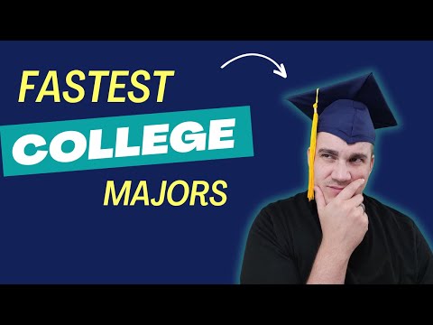 Fastest College Majors | Which Major Should I Choose?!