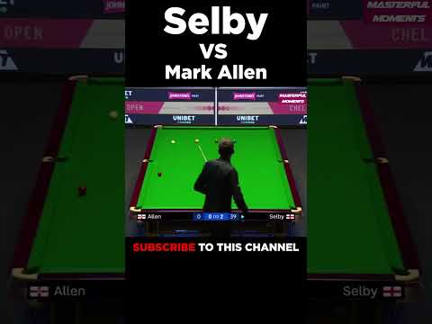 Mark Allen vs Mark Selby - British Open Snooker 2024 - Semi Final Part 2 #shorts #snooker #wst #ball