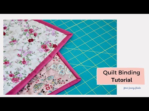 How to bind a quilt - from start to finish