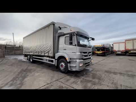 **SOLD** 2011 Mercedes Benz Axor 2529 HRS 26T Curtain Side - Dixon Commercial Exports Ltd