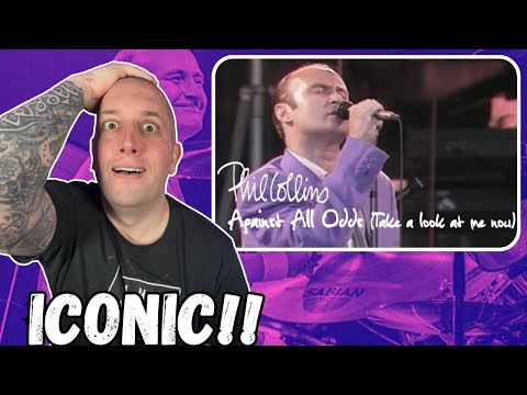 FIRST TIME Hearing Phil Collins - Against All Odds (Take A Look At Me Now) || Iconic Sound!!