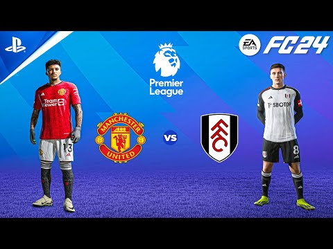 FC 24 | Manchester United vs Fullham - Premier League 24/25 ft. Sancho | 4K