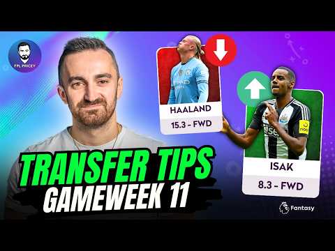 GW11 FPL TRANSFER TIPS | Is Haaland's time up? ⏰ | Fantasy Premier League 24/25