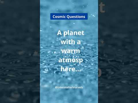 Warm Atmosphere: Secrets of Life Inside? #StrangePlanets #Exoplanets #AlienLife #shorts