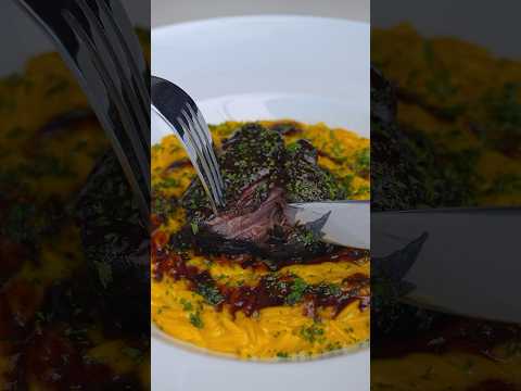 Braised Short Ribs & Saffron Orzo