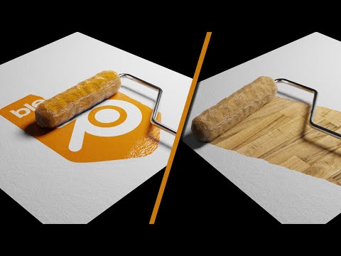 Blender Tutorial - Applying a Texture/Logo to Dynamic Paint!