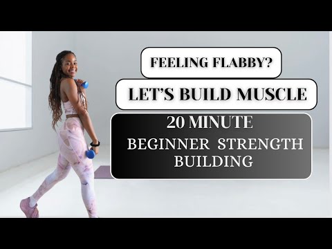 Beginner's Strength Training Workout! #buildmuscle #strengthtraining