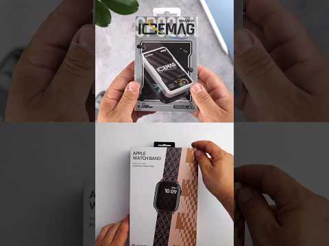 ICEMAG Wireless Case for iphone vs Apple watch Band || #shorts