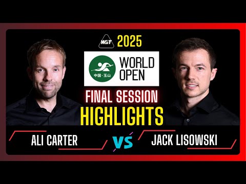 Ali Carter vs Jack Lisowski Match Highlights | Weide Cup Snooker World Open 2025 | #snooker2025