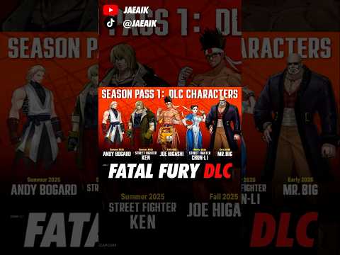 City Of The Wolves Season 1 DLC Pass! #jaeaik #fatalfury #cotw #dlc #fgc