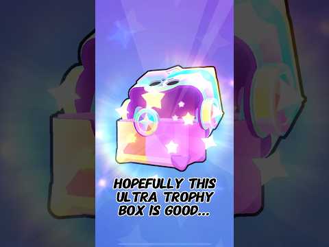 Ultra Trophy boxes are a joke. #brawlstars #shorts