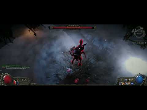 Path of Exile 2 - Act 1 Cruel - Final boss  - Mercenary  (Fails + Kill)