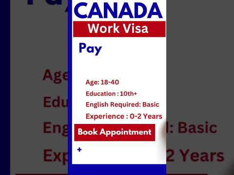 Canada Work Visa #canada #canadaworkvisa2024 #canadaworkvisa #canadaworkpermit #workvisa