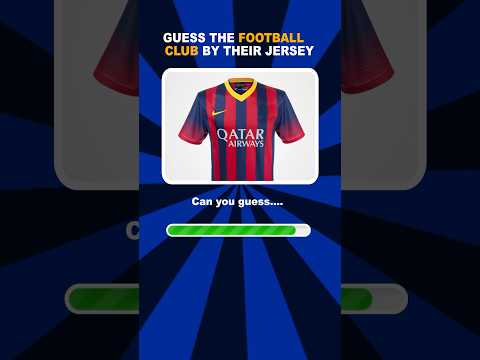 Football Club Jersey 🔥🔥🔥🔥😱😱😱😱 Guesssss #thegrandquiz #football #footballjersey #quiz #messi