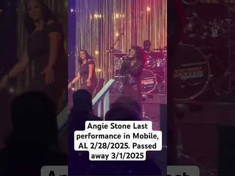 Angie Stone Last Performance in Mobile, AL 2/28/2025 #angiestone