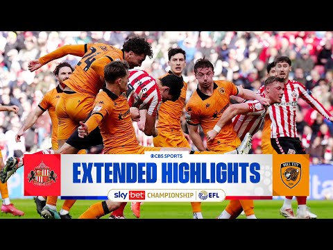 Sunderland vs. Hull City: Extended Highlights | EFL Championship | CBS Sports Golazo