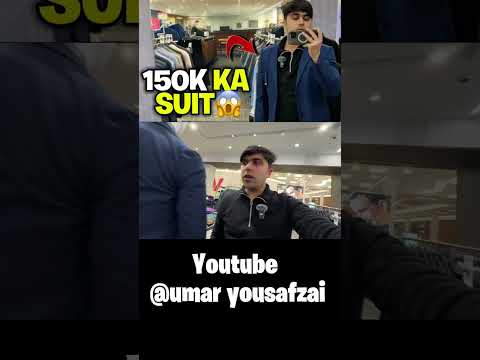 150,000 Ka Custom Suit #umaryousafzai #usa #canadavisa #ukvisa #studyabroad #students #f1 #f12023