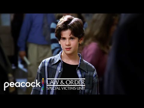 Young Connor Paolo Plays a Terrifying Teenager | Law & Order: SVU